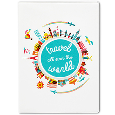 Обложка для паспорта "All over the world" Kawaii Factory