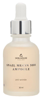 Сыворотка для лица The Skin House Snail Mucin 5000 Ampoule 30 мл