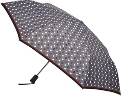Зонт складной женский автоматический Henry Backer Q2202 серый
