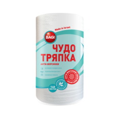 салфетки "Чудо-Тряпка" 25 х 22 см 140 листов Bagi