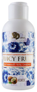 Гель-смазка Джага-Джага Juicy Fruit на водной основе с ароматом кокоса 100 мл