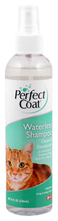 Шампунь-спрей для кошек 8in1 Perfect Coat Waterless без смывания с ароматом свежести 237мл