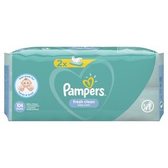 Детские влажные салфетки Pampers Fresh Clean 104 шт.