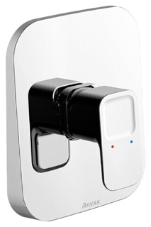 Смеситель скрытого монтажа Ravak 10° TD 062.00 без переключателя, X070069