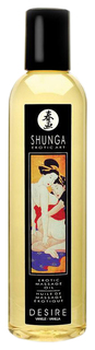 Массажное масло Shunga Desire с ароматом ванили возбуждающее 250 мл