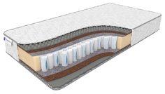 Анатомический матрас Dreamline Massage Coal Memory Space 88082 90х200 см