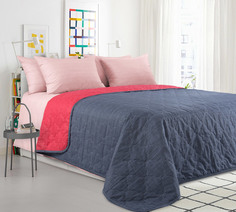 Покрывало "Бушующий вулкан" из перкали 240х210 стеганое Текс Дизайн