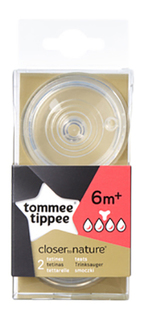 Соска tommee tippee Close To Nature Easi-Vent 2 шт.