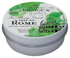 Массажная свеча Mystim Petits Joujoux Rome с ароматом грейпфрута и бергамота 33 г