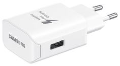 Сетевое зарядное устройство Samsung EP-TA300, 1 USB, 2,1 A, (EP-TA300CWEGRU) white