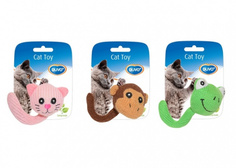 Мягкая игрушка для кошек Duvo+ Вязанная игрушка текстиль, в ассортименте, 13 см