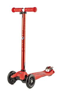 Самокат детский трехколесный Micro Maxi Deluxe Red