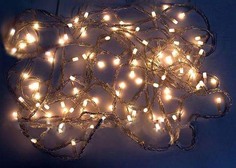 Новогодняя электрическая гирлянда Kaemingk 497251 17,9 м белый теплый