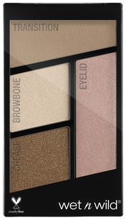 Тени для век Wet n Wild Color Icon Eyeshadow Quad E340b Walking On Eggshells 4,5 г