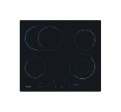 Встраиваемая варочная панель электрическая Candy CH64EXCP Black