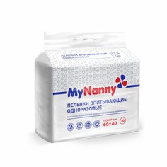 Впитывающие пеленки My Nanny 40 х 60 30 шт. Medmil