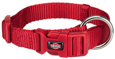Ошейник для собак TRIXIE Premium, красный, S–M, 30–45см, 15мм