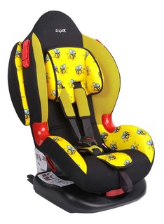 Автокресло Siger Кокон Art Isofix цв.желтый гр.1/2