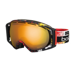 Горнолыжная маска Bolle Gravity 2016 matte black red zenith/citrus gold Bolle