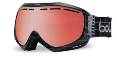 Горнолыжная маска Bolle Quasar OTG 2016 black squares/vermillon gun Bolle