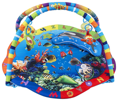 LA-DI-DA Развивающий коврик ПОДВОДНЫЙ МИР (со светом и музыкой), 87х87х48см