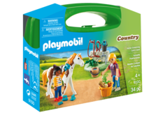 Набор Playmobil Возьми с собой Стрижка лошадей