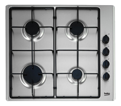 Встраиваемая варочная панель газовая Beko HIZG 64120 X Silver