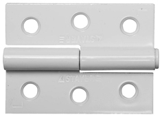 Петля дверная Stayer "MASTER" разъемная, цвет белый, левая, 65мм