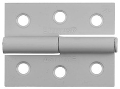 Петля дверная Stayer "MASTER" разъемная, цвет белый, правая, 65мм