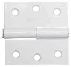 Петля дверная Stayer "MASTER" разъемная, цвет белый, правая, 75мм