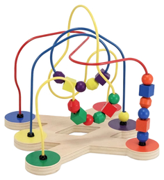 Деревянная игрушка Melissa&doug Лабиринт с бусинами Классические игрушки