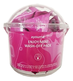 Маска для лица AYOUME ENJOY MINI WASH-OFF PACK 3гр*30