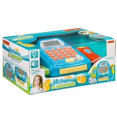 Игровой набор Bondibon "Играем в магазин" с кассовым аппаратом