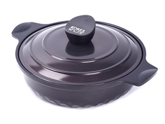 Сотейник KOREA WOK GREBLON C3+peek KWS2423GR
