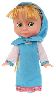 Кукла "Маша", 25 см (в голубом платье) Карапуз