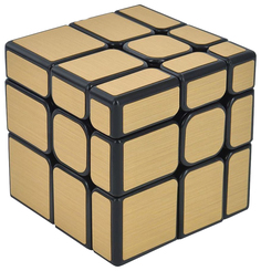 Головоломка-куб "Zoi Zoi", зеркальный, цвет золото (3*3)