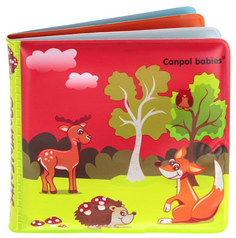 Книга мягкая с пищалкой Canpol «Colourful Animals»