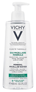 Мицеллярная вода Vichy Purete Thermale Жирная и комбинированная кожа