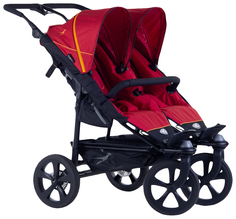 Коляска для двойни прогулочная TFK Twin (ТФК Твин) Trail Tango Red T-TWT-19-345