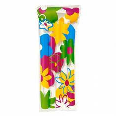 Матрас для плавания bestway 44021 183х76см цветы