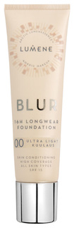 Тональный крем Lumene Blur 16h Longwear Foundation SPF 15 00 Ultra Light 30 мл