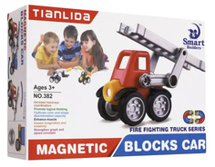 Конструктор Tianlida. Пожарная машинка Junfa Toys