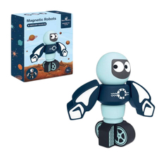 Конструктор магнитный. Робот Junfa Toys