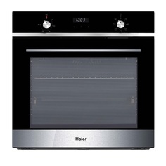 Встраиваемый электрический духовой шкаф Haier HOX-P06HGBX Black/Silver