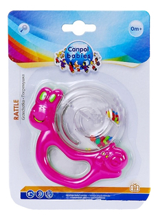 Погремушка Canpol Babies "Улитка" розовый