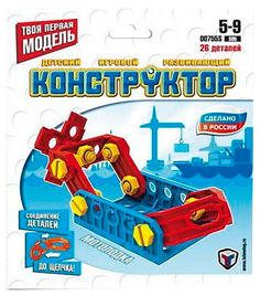 Конструктор "Собирайка" Мотолодка Технолог