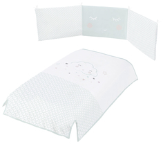 Набор Micuna Lili (Микуна Лили) покрывало+борт 120*60 TX-1650