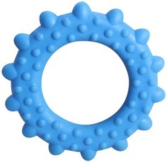 Жевательная игрушка для собак Triol Солнышко из резины, синее, 8,5 см