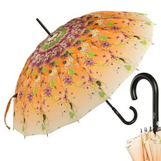 Зонт-трость женский механический Jean Paul Gaultier JPG/ 1128-LM/Orange оранжевый