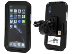 Чехол держатель AVEL для iPhone XR на велосипед DRCXRIPHONE Black